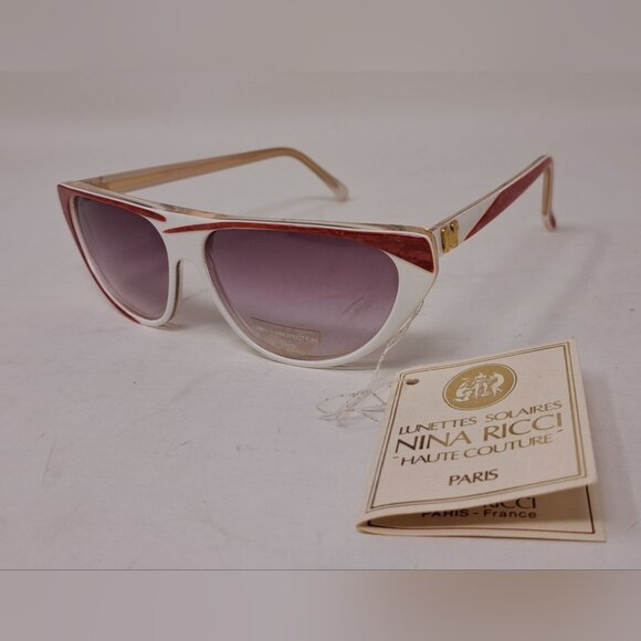 NWT Nina Ricci Women\'s Sunglasses Retro Vintage 70s 80s Hand Made Paris 1042 CL main image 11
